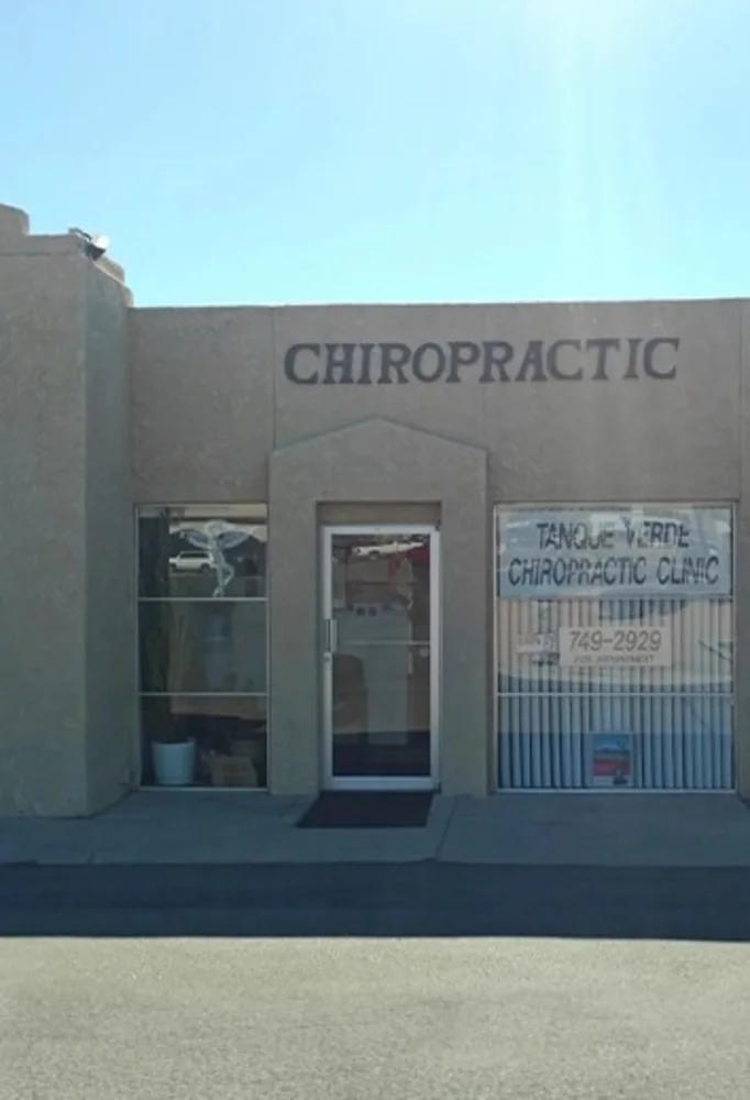 Tanque Verde Chiropractic Clinic storefront in Tucson, AZ